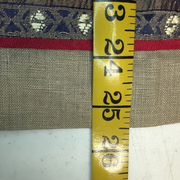 Coldwater Creek Embroidered Linen Jacket Shirt - Picture 5 of 5